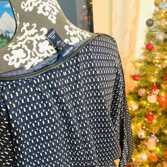 𝅺Max Edition Navy & White Top M - Picture 4 of 4